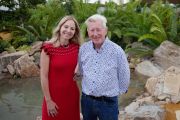 Professor Alice Roberts and David Stevens